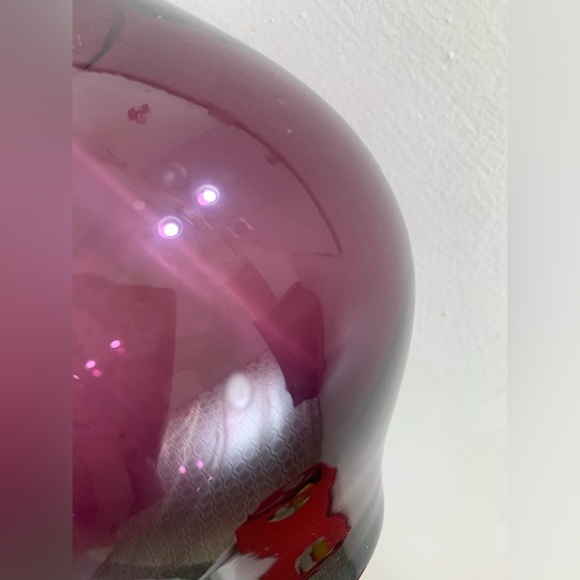 Andries Dirk Art Deco Purple Glass Jug 1930s Royal Leerdam signed - Picture 5 of 5